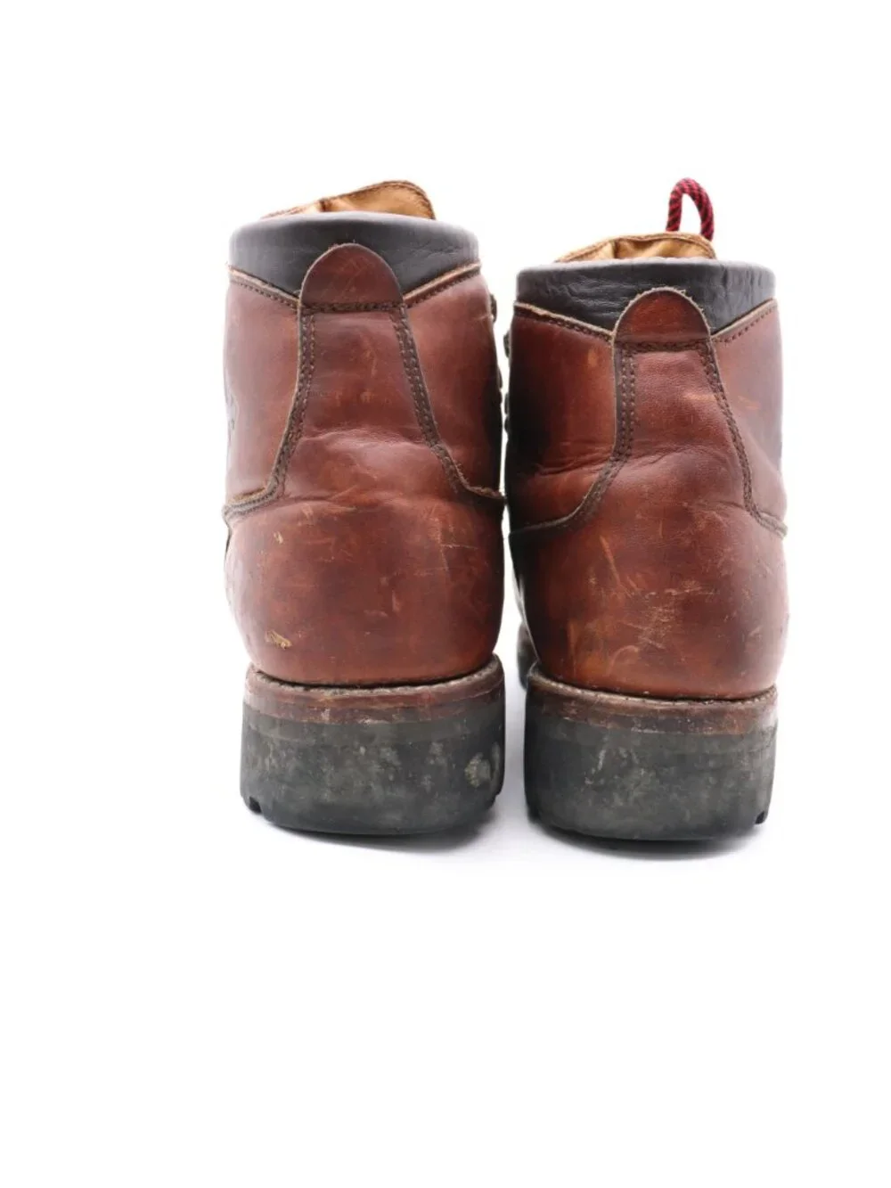 Vintage Dexter Mountaineer Men's Size 9 M Hiking Boots Brown Leather Vibram